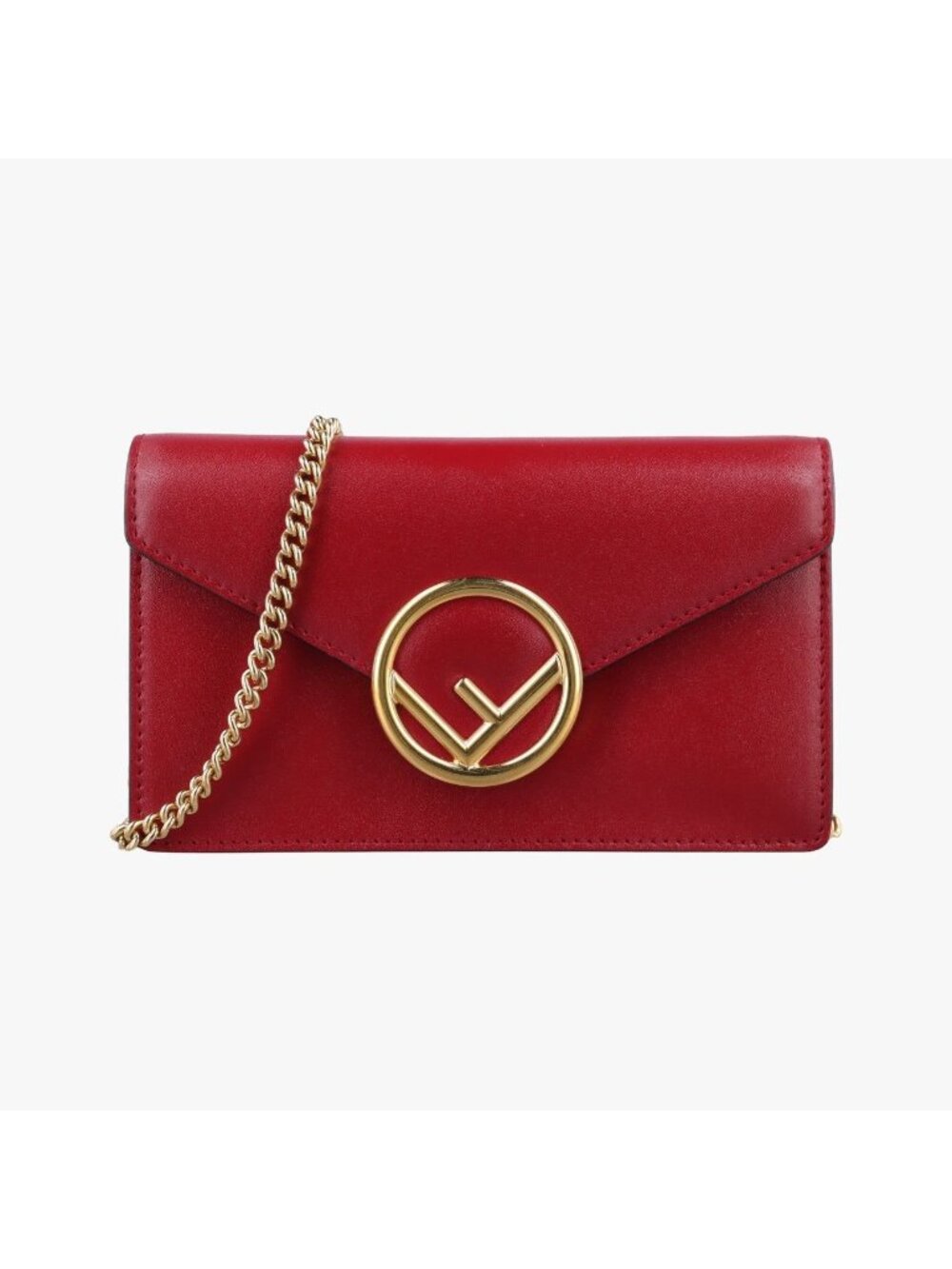Fendi Is Red Leather